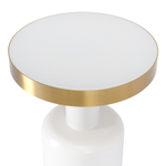 Столик журнальный Bergenson Bjorn Froud, 35 см, белый