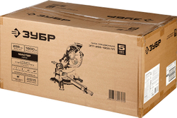 ЗУБР ЗПТ-255-1800 ПЛ пила торцовочная с протяжкой, d 255 х 30 мм, 1800 Вт