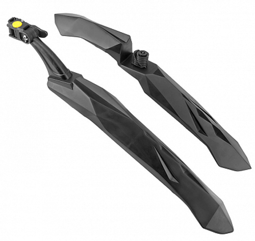 Крылья 24"-26" быстросъемные XGNB-059-1 пластиковые чёрные