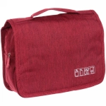 Косметичка - органайзер «Classic», цвет красный, в склад. виде 20*24*9, в расклад. виде 42*24*9см (несессер)
