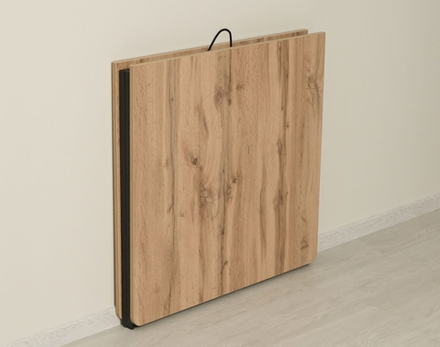 Колибри-16 (DaVita) Стол-книжка (дуб вотан/черный)