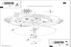Накладной светильник Eglo Mestre 86712