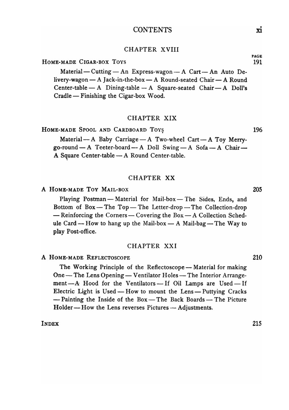 Home-made toys for girls and boys. Wooden and cardboard toys, mechanical and electrical toys | Albert Neely Hall