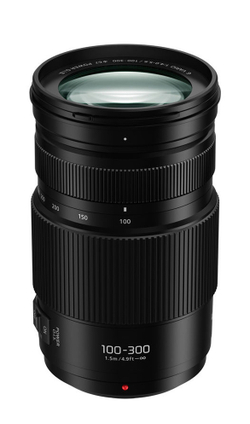 Объектив Panasonic 100-300mm f/4.0-5.6 II O.I.S. Lumix G Vario (H-FSA100300), черный