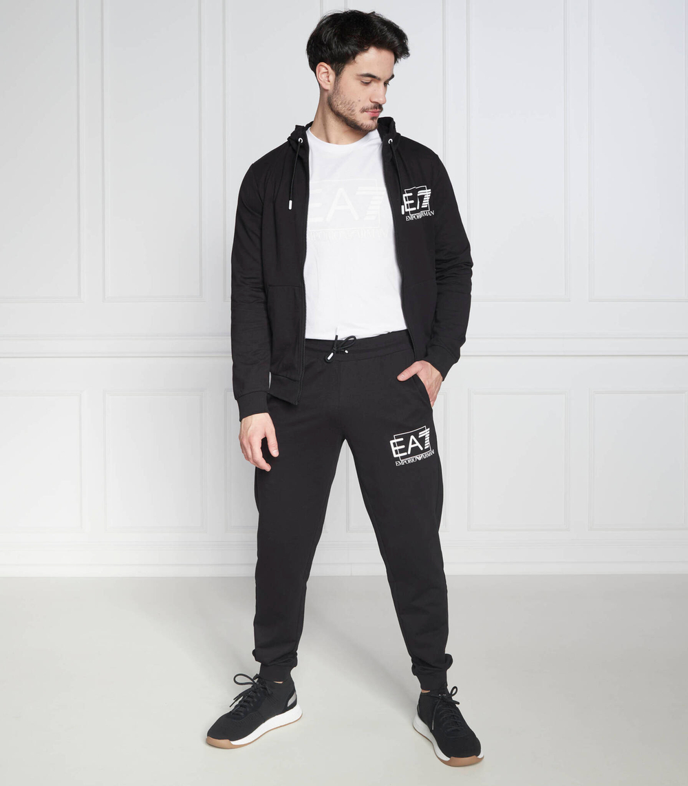 Худи EA7 - черный(3RPM53 PJ05Z)