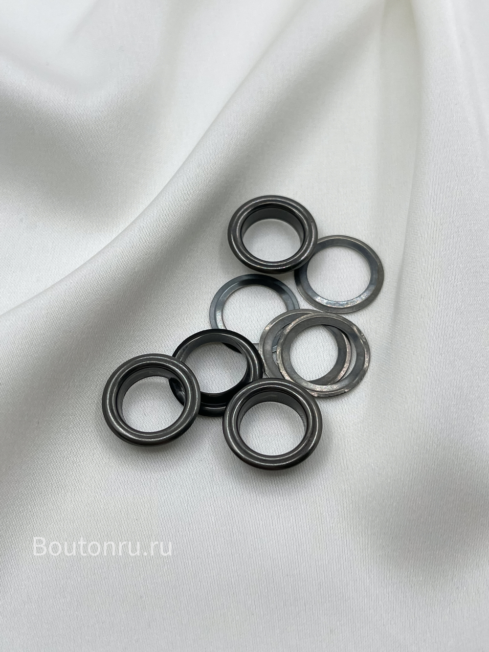 Люверсы темный никель (графитовые)