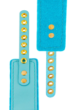 Ошейник кожаный Pecado – двуслойный, фетровая подкладка