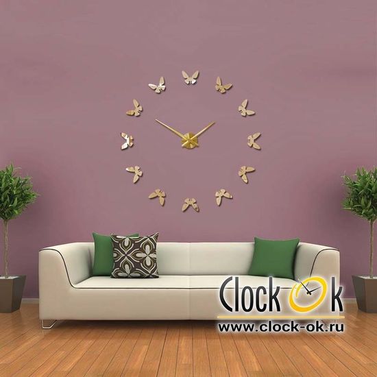 Настенные 3D часы Magic Fly