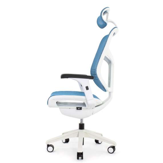 Кресло Expert VISTA VSM01-Т-04 (Каркас белый / сетка голубой)