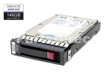 Жесткий диск HPE 375872-B21 HP 146-GB 3G 15K 3.5 SP SAS