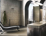 Термостат Gessi 316, встраиваемый, на 2 выхода, цвет Steel Brushed