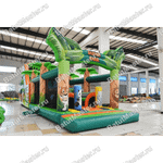 Коммерческий надувной батут "Мир сафари"