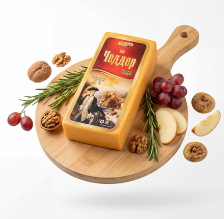 Сыр Чеддер Родео 45%, ТМ Дон Леон