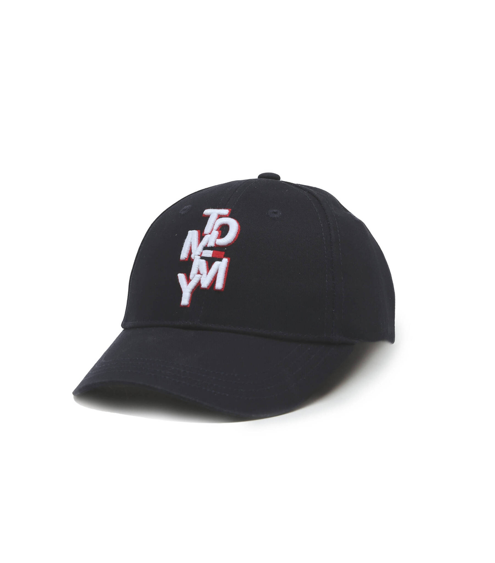 кепка tommy logo Tommy Hilfiger - темно-синий(AU0AU01600)