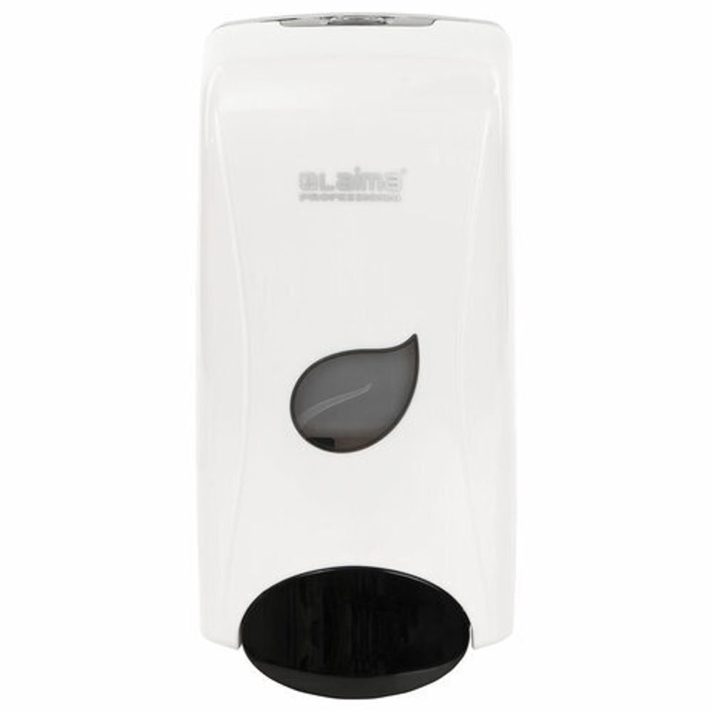 Дозатор для жидкого мыла LAIMA PROFESSIONAL ECO, НАЛИВНОЙ, 1 л, белый, ABS-пластик, 606551