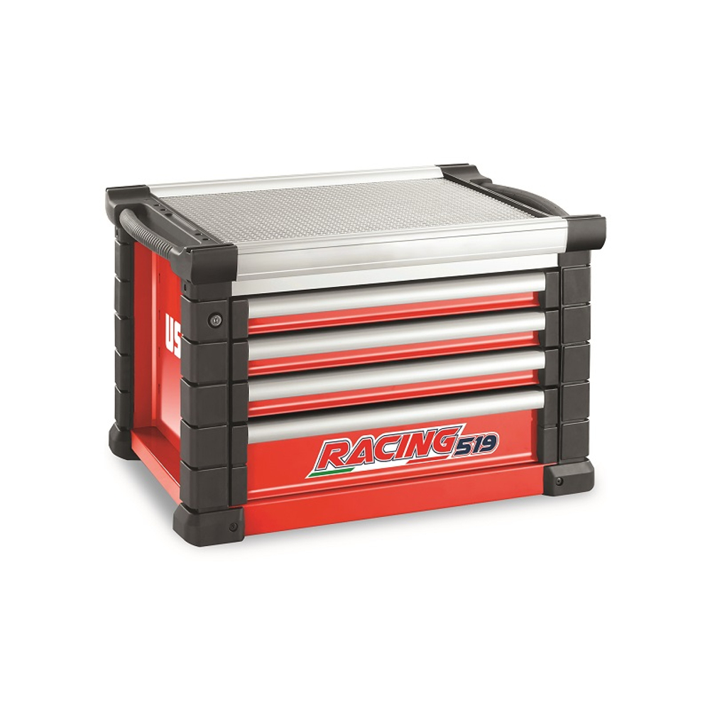 519 RSC4/3V Шкаф инструментальный, 4 ящика, красный цвет, USAG (Италия)
