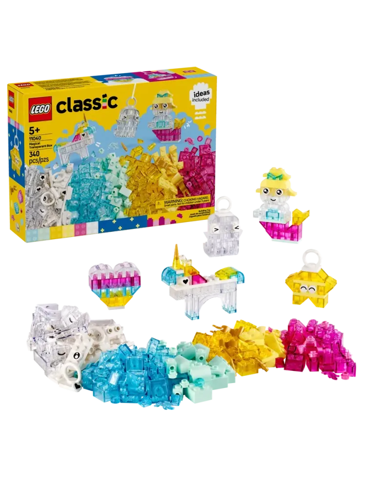 Конструктор Classic 11040 Волшебная прозрачная коробка