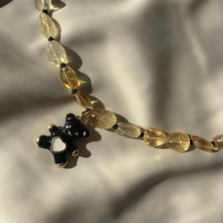 Колье "Энергия солнца" с цитрином