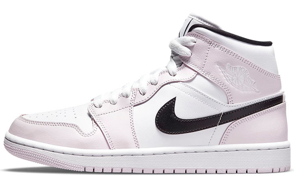 Кроссовки Jordan Air Jordan 1 Mid "Barely Rose" (Женская размерная сетка)