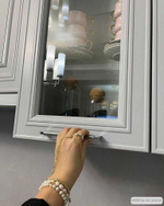 Кухня в современном стиле. мдф с фрезеровкой