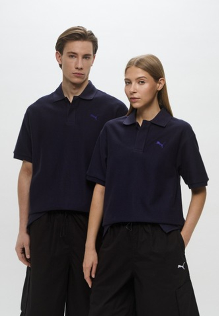 Поло мужское PUMA PREMIUM ESS Relaxed Jacquard Polo
