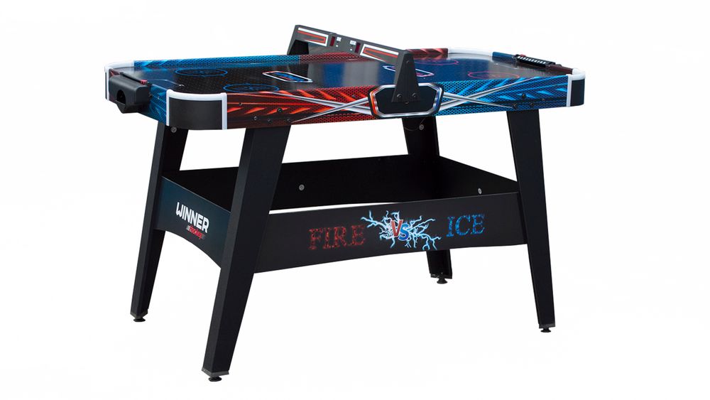 Игровой стол - аэрохоккей "Fire &amp; Ice" 4ф D
