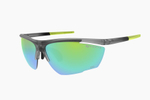 Спортивные очки с диоптриями Demetz Relief L / Matte Grey Crystal / Lime 67-13 Pink Mirror Green Cat.3