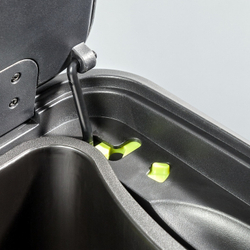 Ведро для мусора прямоугольное Wesco Big Double Master красное