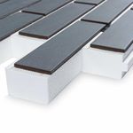 Клинкерная термопанель ППС Керамин Куба 2 Серо-голубой 1020х455 мм