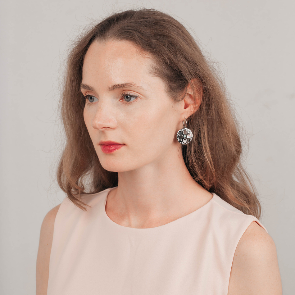 Серьги Fiore Luna AE01688-2 BW/S