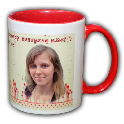 Фото на кружке
