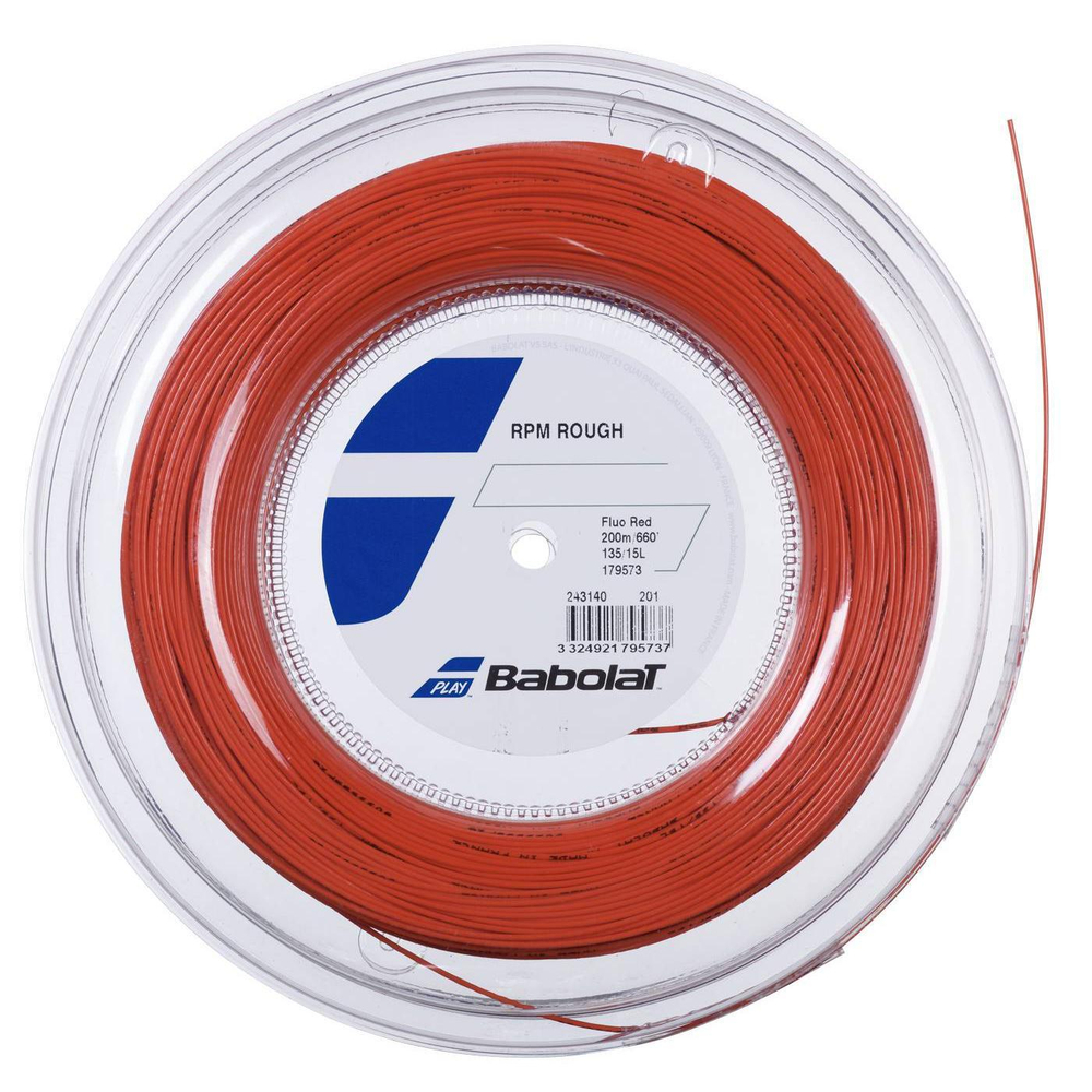 Струны теннисные Babolat RPM Rough (200 m) - fluo red