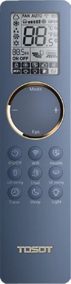 Настенный внутренний блок мульти-сплит системы Tosot Clivia Deluxe T12H-SCD/I — (2)