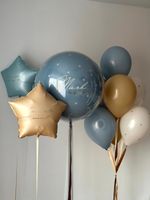 Воздушные шары на годик для мальчика №9076