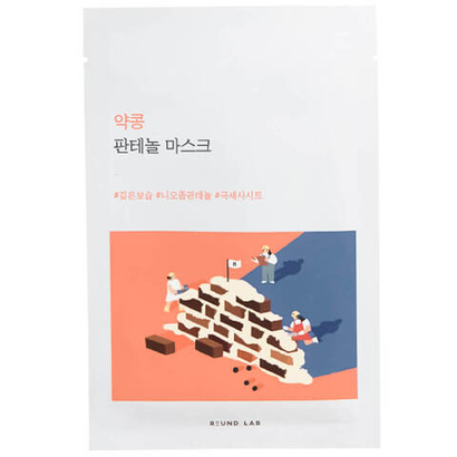 Round Lab Soybean Panthenol Mask барьерная тканевая маска с чёрной соей и пантенолом