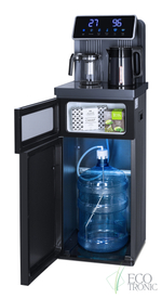 Кулер с чайным столиком Тиабар Ecotronic TB30-LNR UV dark grey