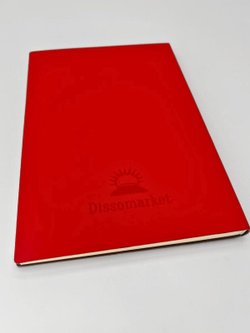 Блокнот А5 100л. в клетку Красный (К44-875КА5)