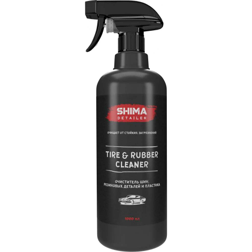 SHIMA DETAILER "TIRE & RUBBER CLEANER" Очиститель шин, резиновых деталей и пластика 1л.