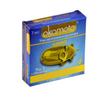 Презервативы увеличенного размера OKAMOTO JUMBO (3 шт) (Цвет: черный)