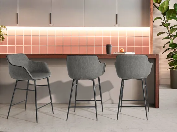 Полубарный стул Angel Cerda A116TAB