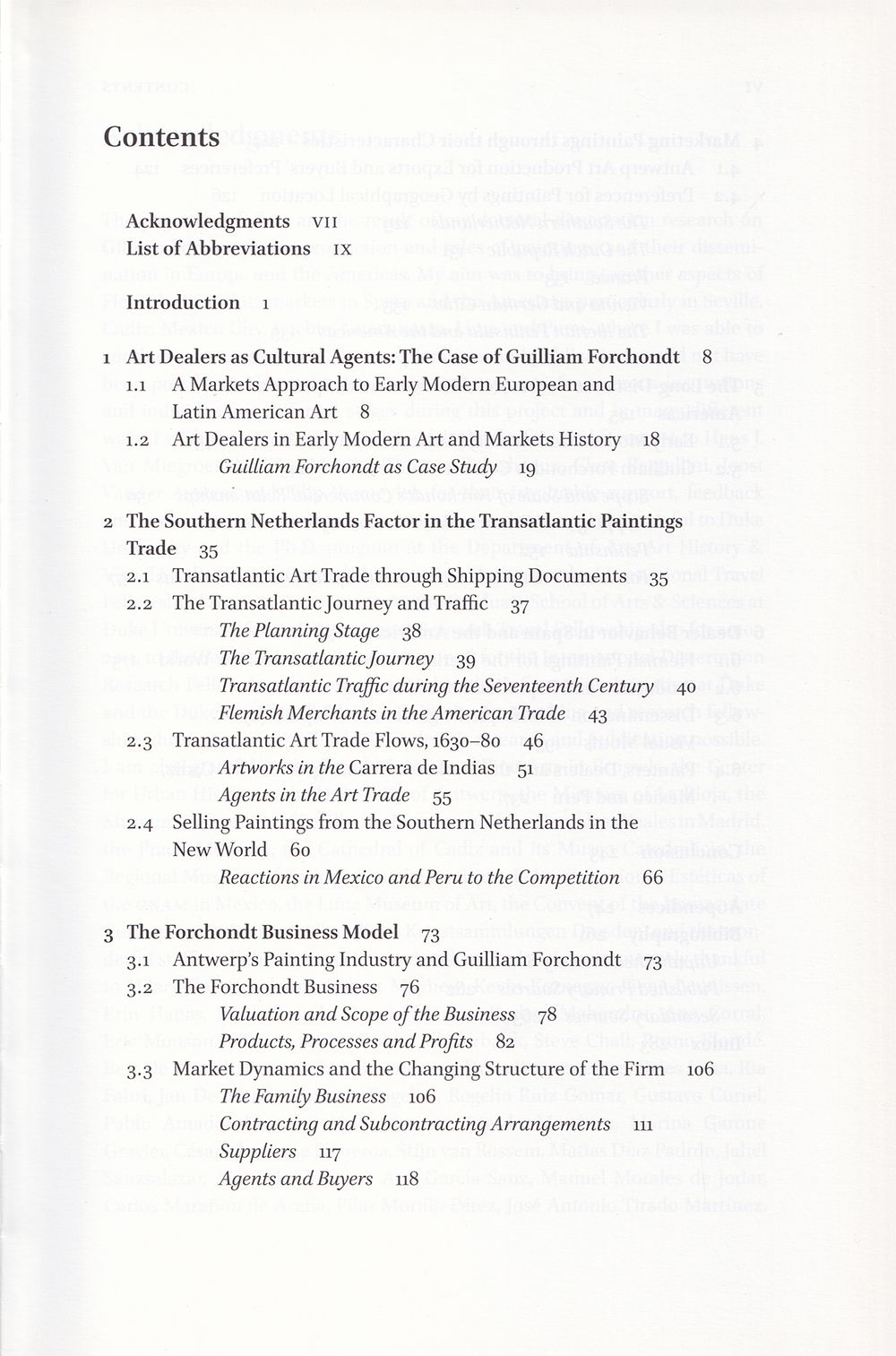 Соединяя рынки искусства: Дилерство Гиллиама Форхондта в Антверпене (ок.1632-78) и зарубежная торговля картинами