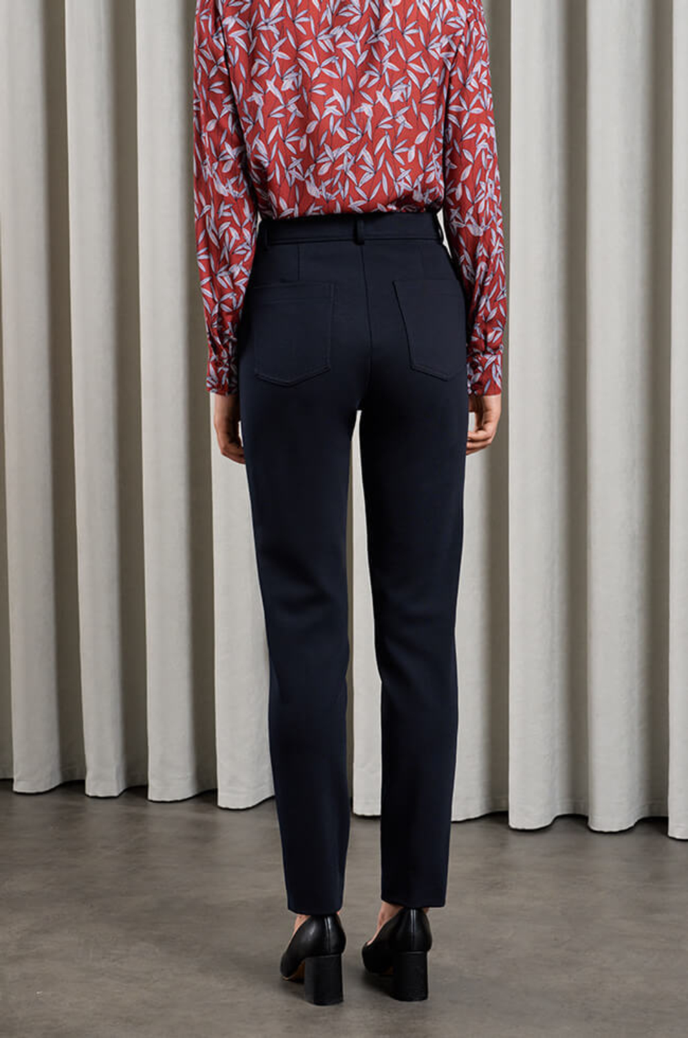 3990 Брюки женские (темно-синий)