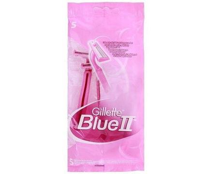 Gillette Blue II Станок для бритья женский одноразовый 5 шт
