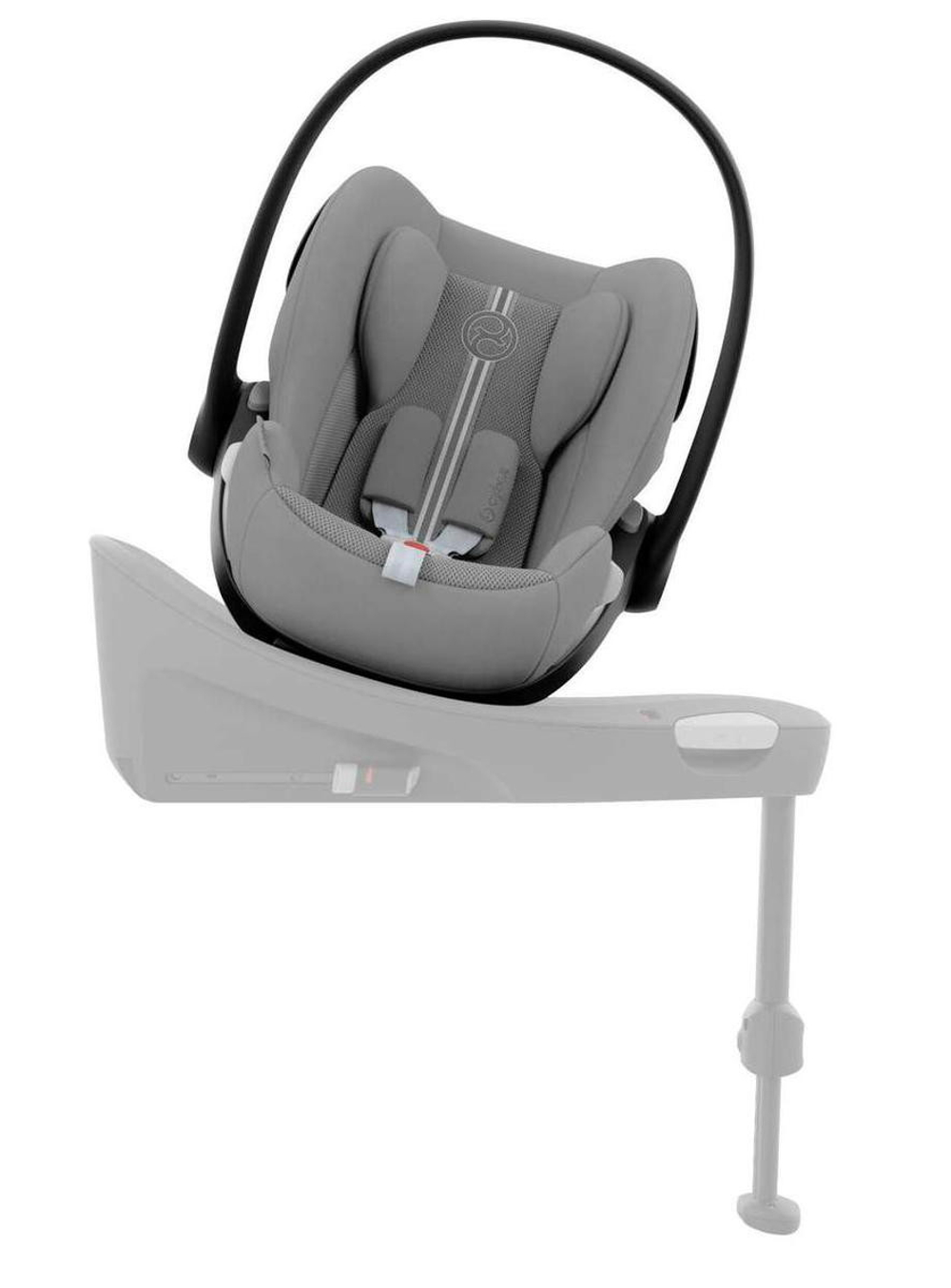Коляска Cybex Priam IV Rosegold complete Cloud G Stone Grey Plus Base G 3 в 1 Peach Pink