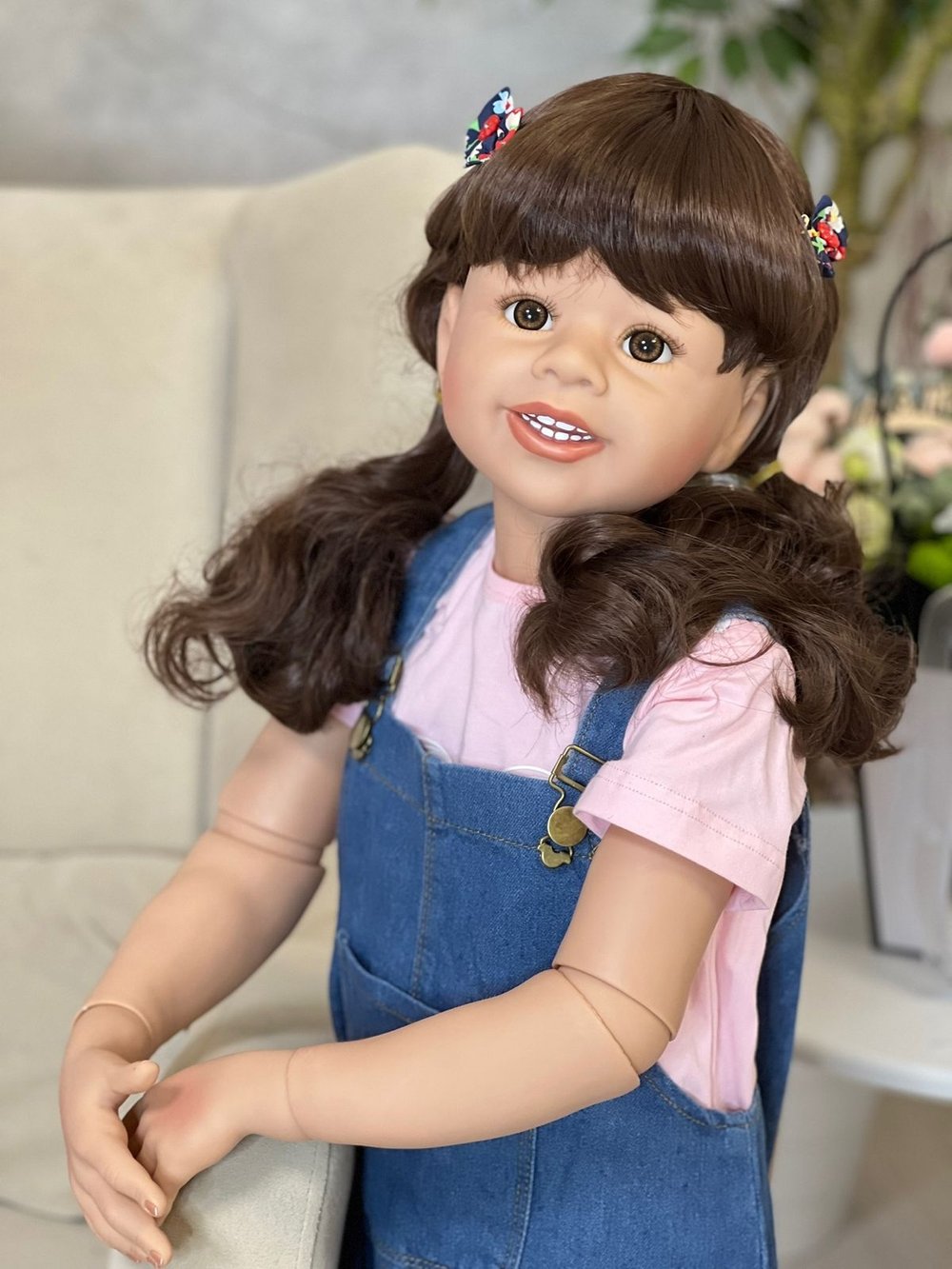 Кукла Реборн ростовая 98см в пакете (FA-253)