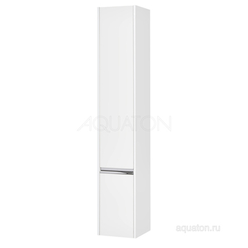 Шкаф - колонна AQUATON Капри левый белый глянец 1A230503KP01L