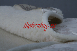 Одеяло Меринос Локон с хлопком - 100х140 см.