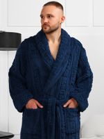 Халат мужской Идеал-3 Виотекс СИНИЙ