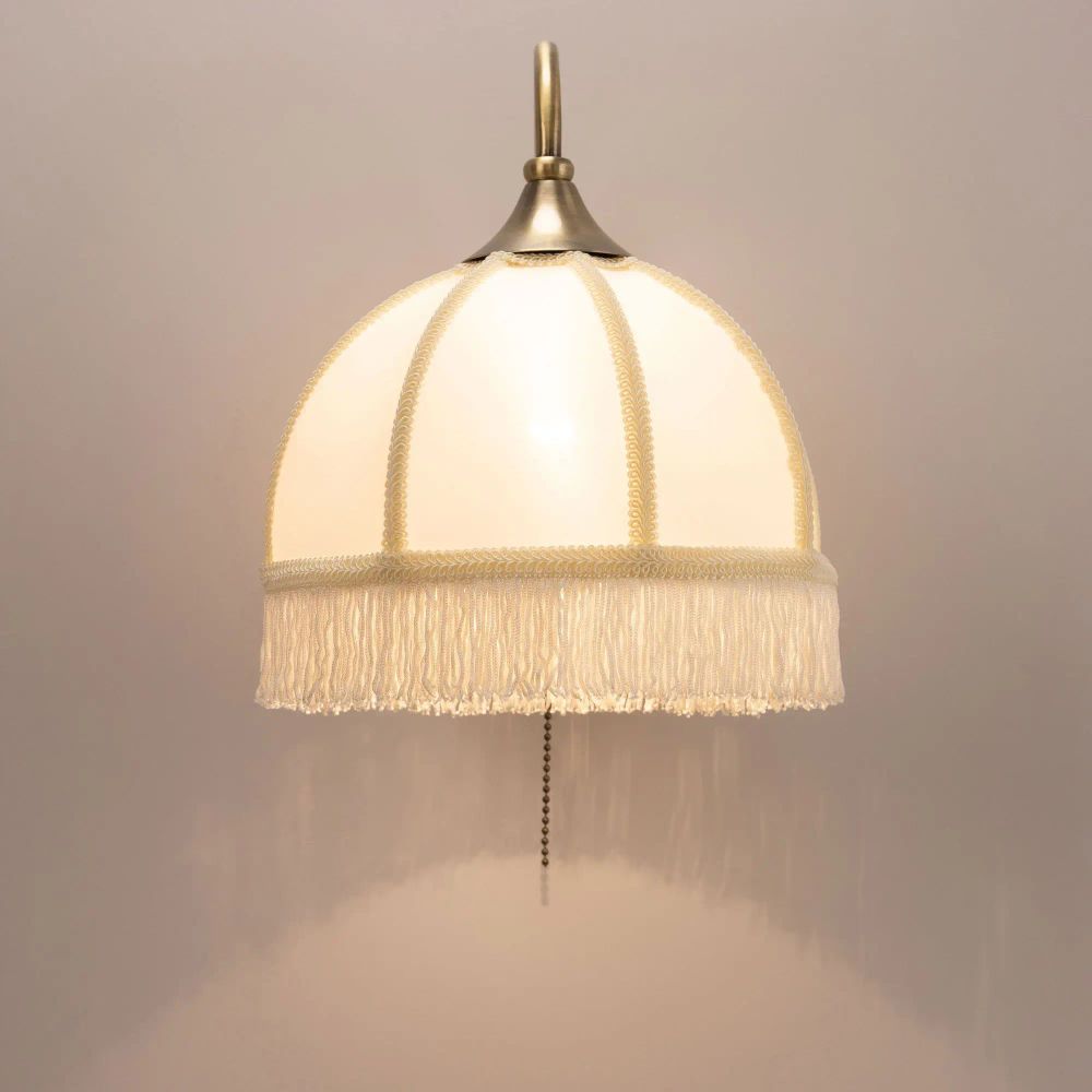 Citilux Базель CL407311 Бра с бежевым абажуром и выключателем