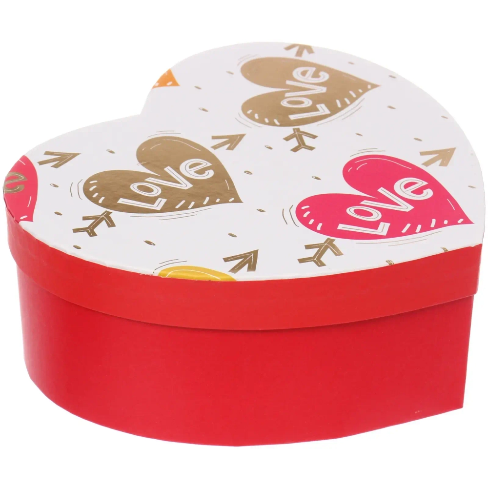Коробка подарочная «LOVE» 18.5*17*7.5 см, Микс